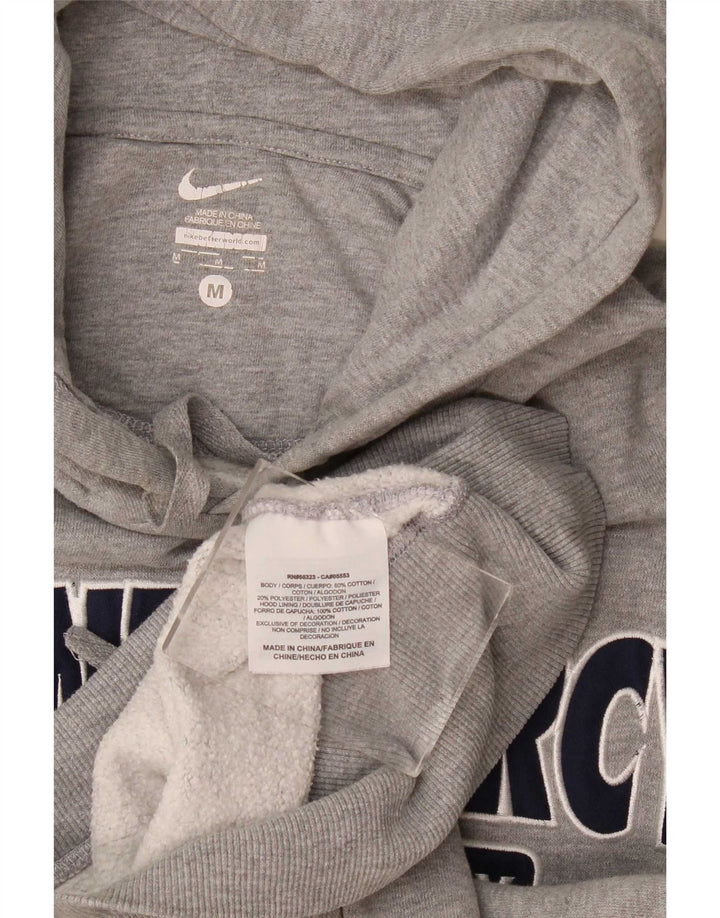 Nike Herren Mount Mercy University Graphic Kapuzenpullover Mittelgrau meliert