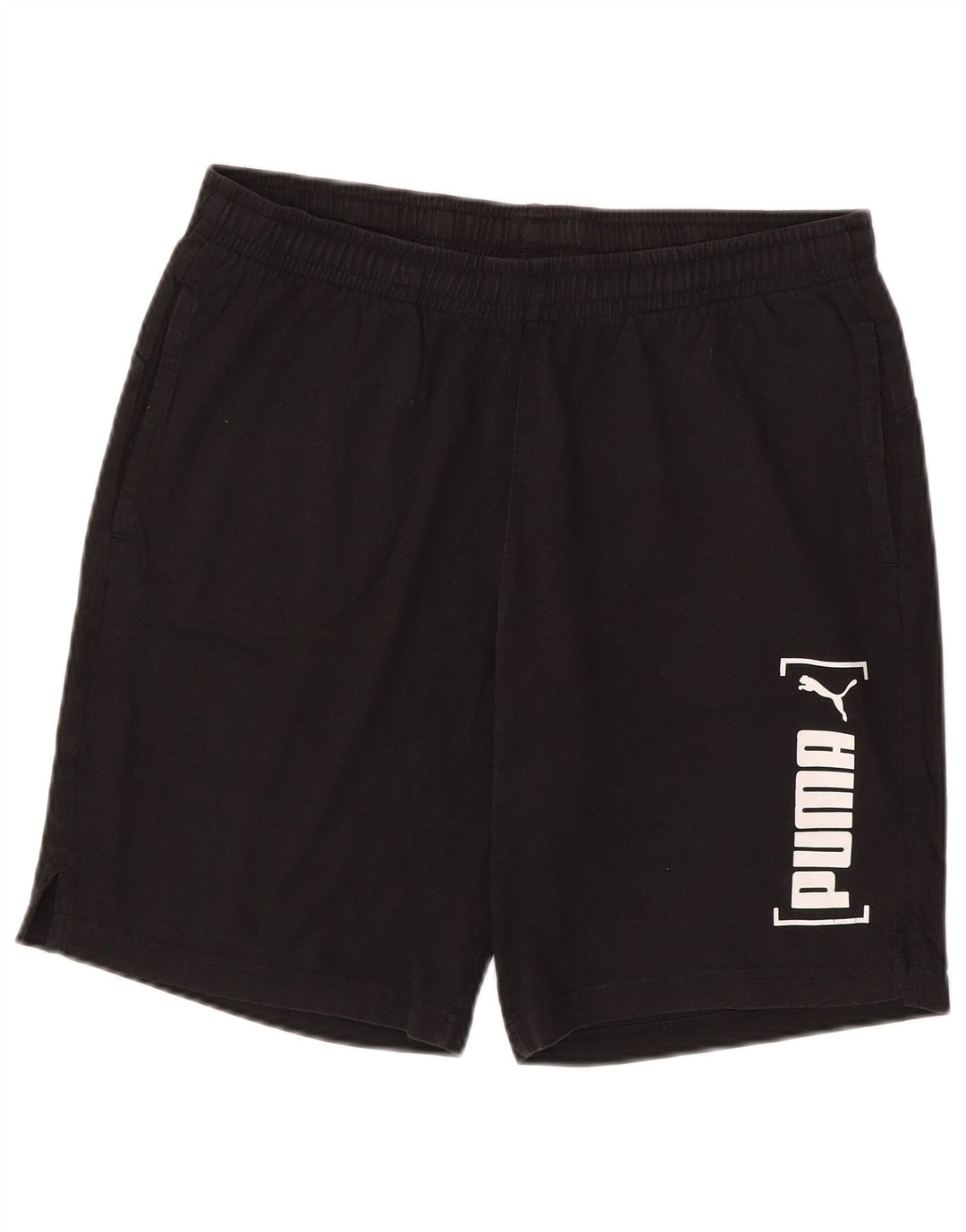 Puma Herren Graphic Sport Shorts Large Schwarz