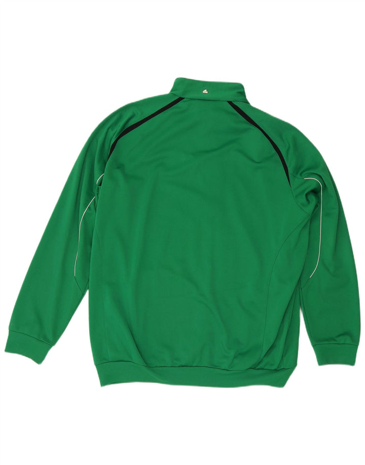 Jako Herren-Trainingsanzug-Oberteil, Jacke, 2XL, grünes Polyester