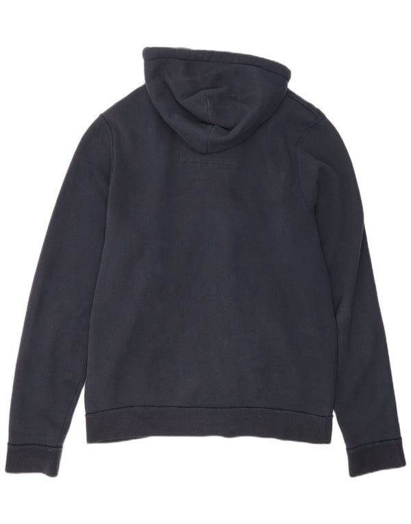 Abercrombie & Fitch Herren Muscle Zip Hoodie Pullover 2XL Marineblau Baumwolle