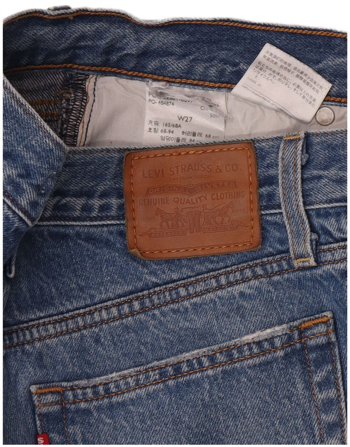 Levi's Damen Wedgie Straight Jeans W27 L27 Blau