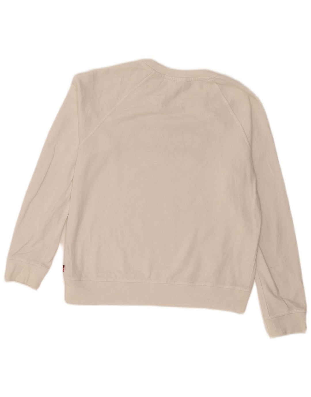 Levi's Damen-Sweatshirt mit Grafik-Übergröße, Gr. 10, Größe S, Weiß