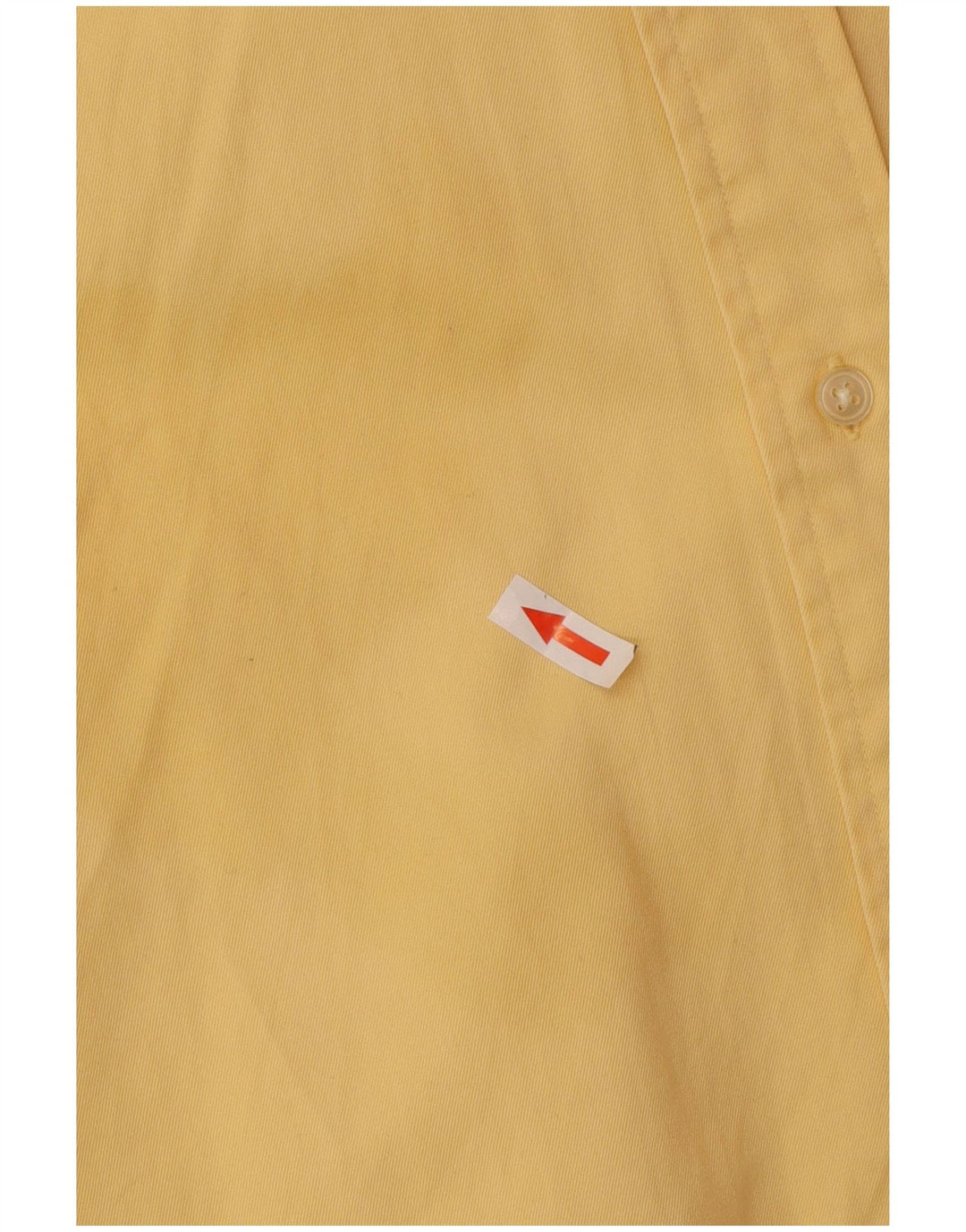 Tommy Hilfiger Herrenhemd, groß, gelbe Baumwolle