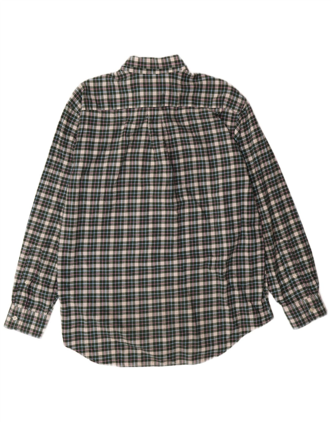 Vineyard Vines Herren-Flanellhemd, mittelgrün, kariert, Baumwolle, Preppy