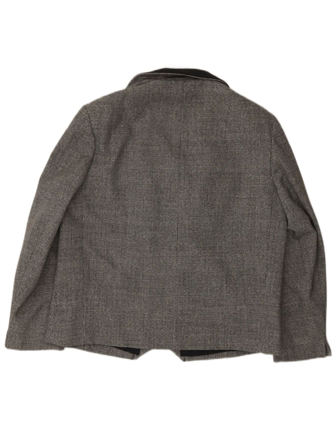 Erle ZF Zweireihiger Damen-Blazer, Gr. 40, Größe L, Grau, Hahnentrittmuster