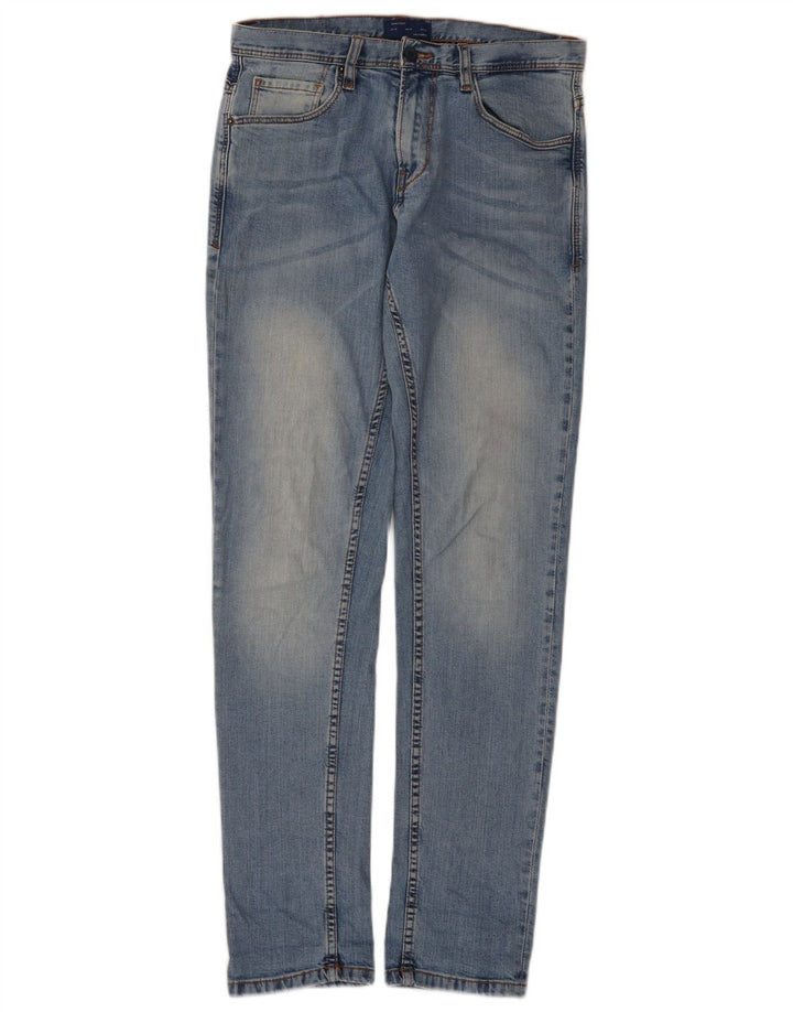 Zara Herren Slim Jeans EU 38 Small W30 L32 Blau