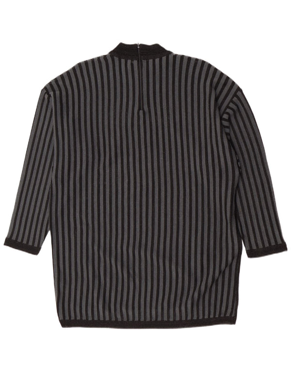Portobello’s Damen Longline Rollkragenpullover Pullover UK 14 Medium Schwarz