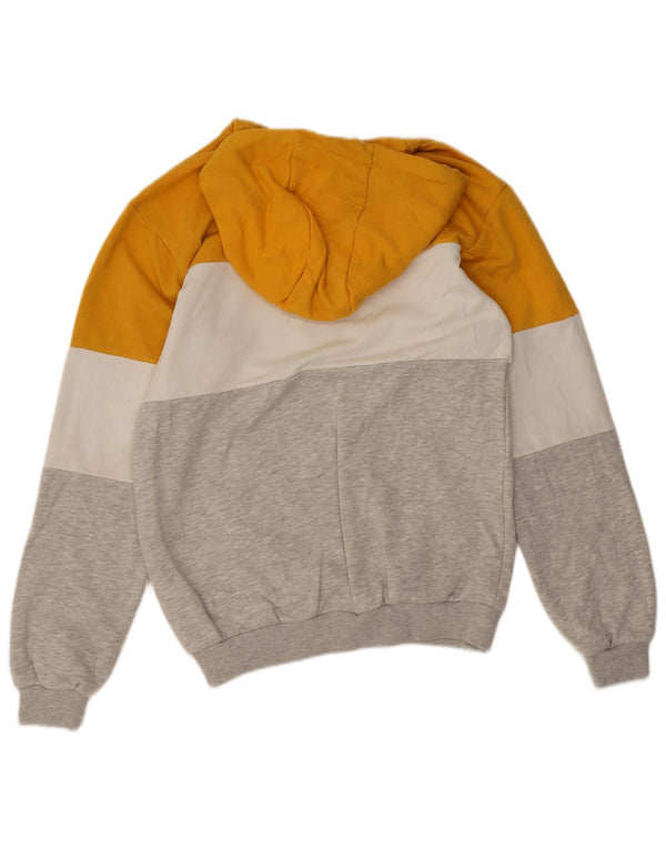 Fila Herren-Kapuzenpullover mit Grafik, XS, mehrfarbig, Colourblock-Baumwolle