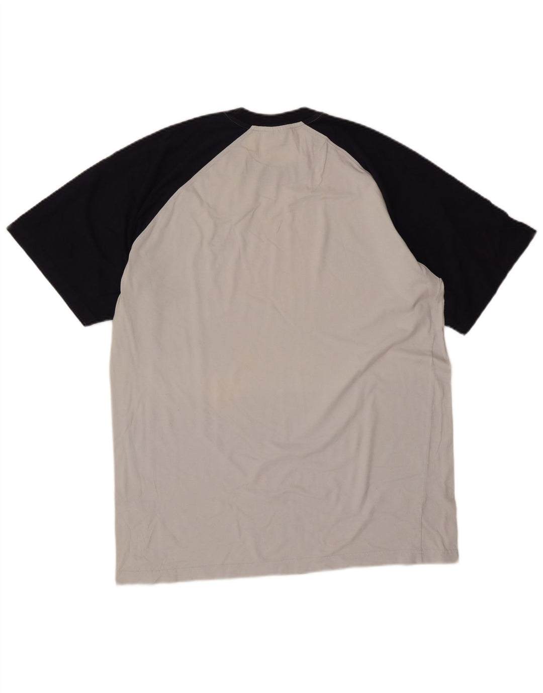 Fila Herren T-Shirt Top XL Grau Colourblock Baumwolle