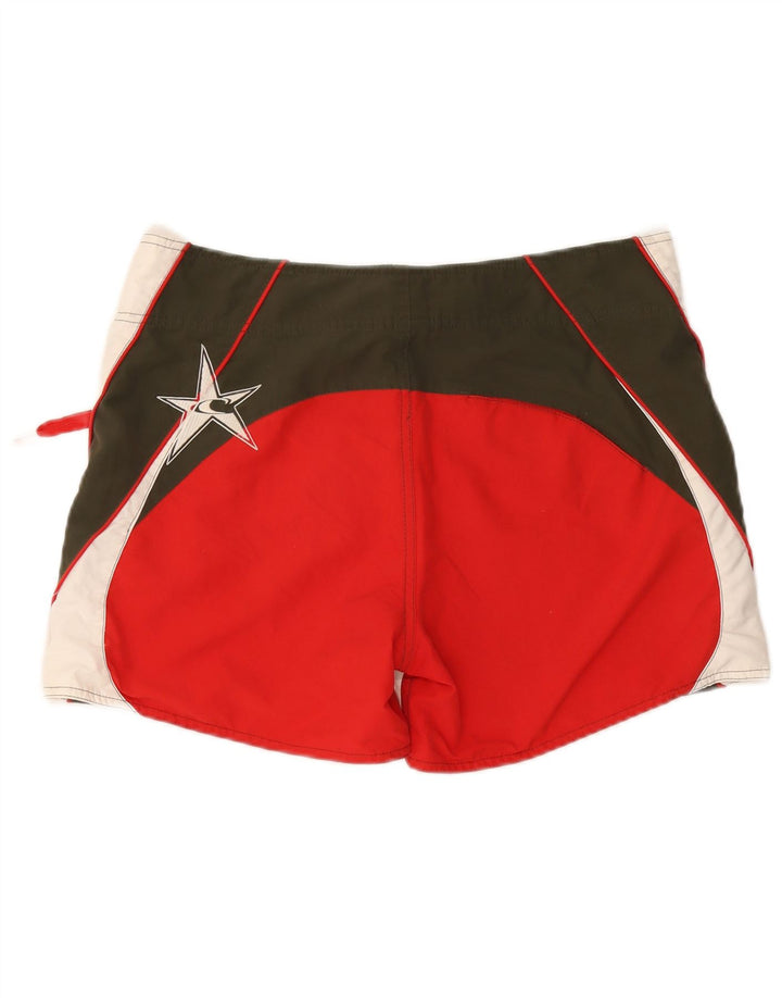 O'NEILL Herren-Badeshorts mit Grafik, mittelweißes Farbblock-Polyester