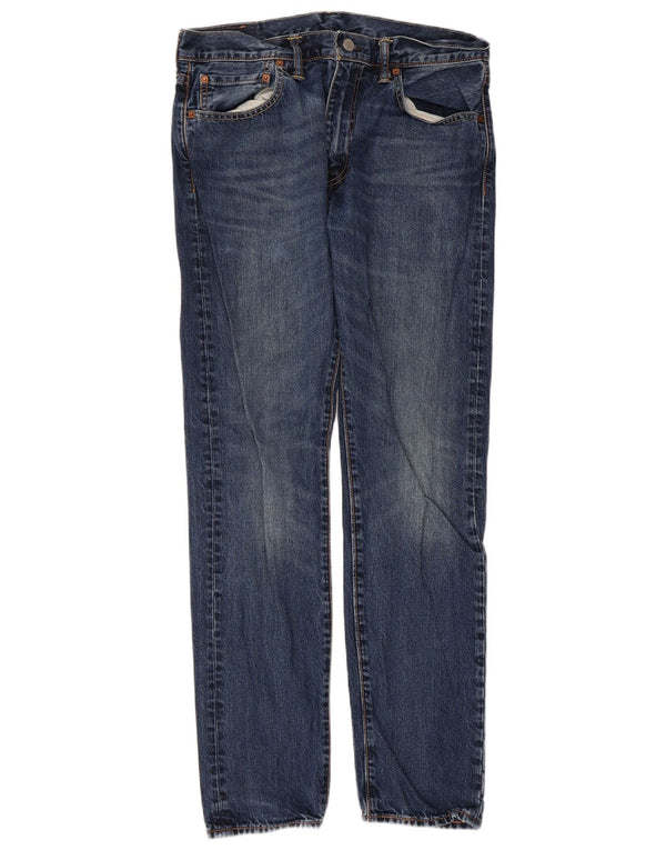 Levi's Herren 512 Slim Tapered Jeans W33 L32 Blaue Baumwolle