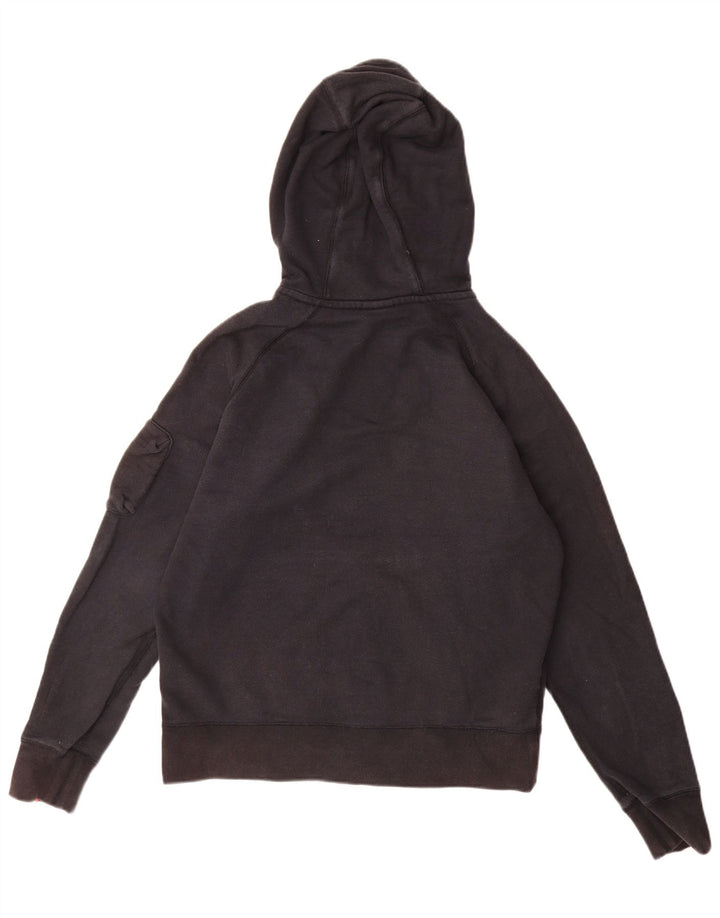 Nike Herren-Kapuzenpullover mit Reißverschluss, mittelschwarz, Baumwolle