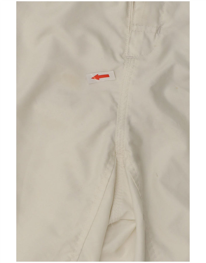 Nike Herren-Badeshorts mit Grafik, mittelweiß, geometrisches Polyester