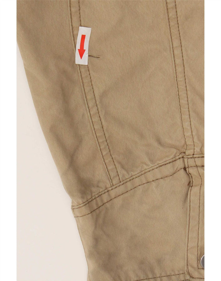 Braddock Herren-Utility-Jacke UK 40 Large Beige Baumwolle