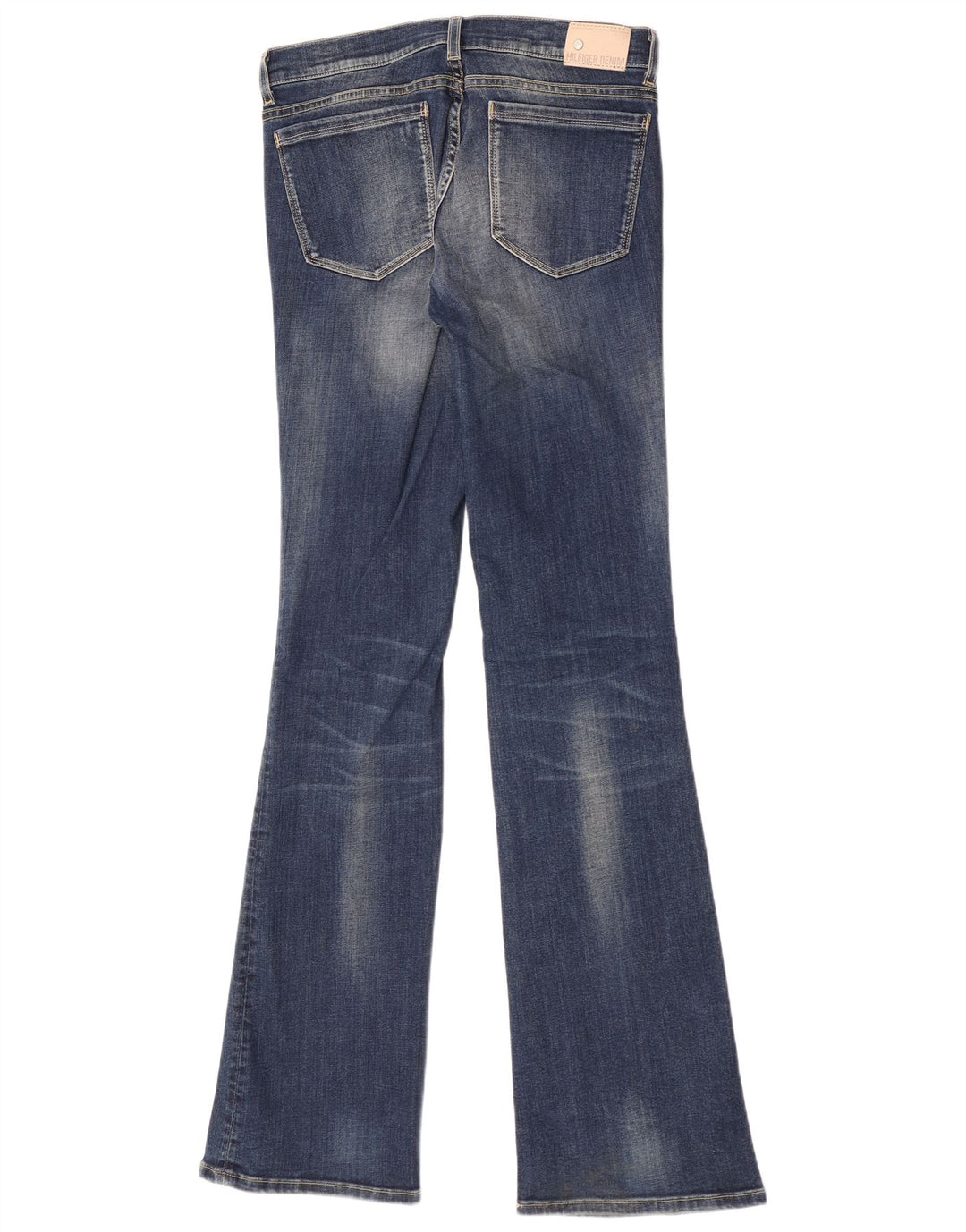 Tommy Hilfiger Damen Nina Bootcut Jeans W30 L34 Blaue Baumwolle