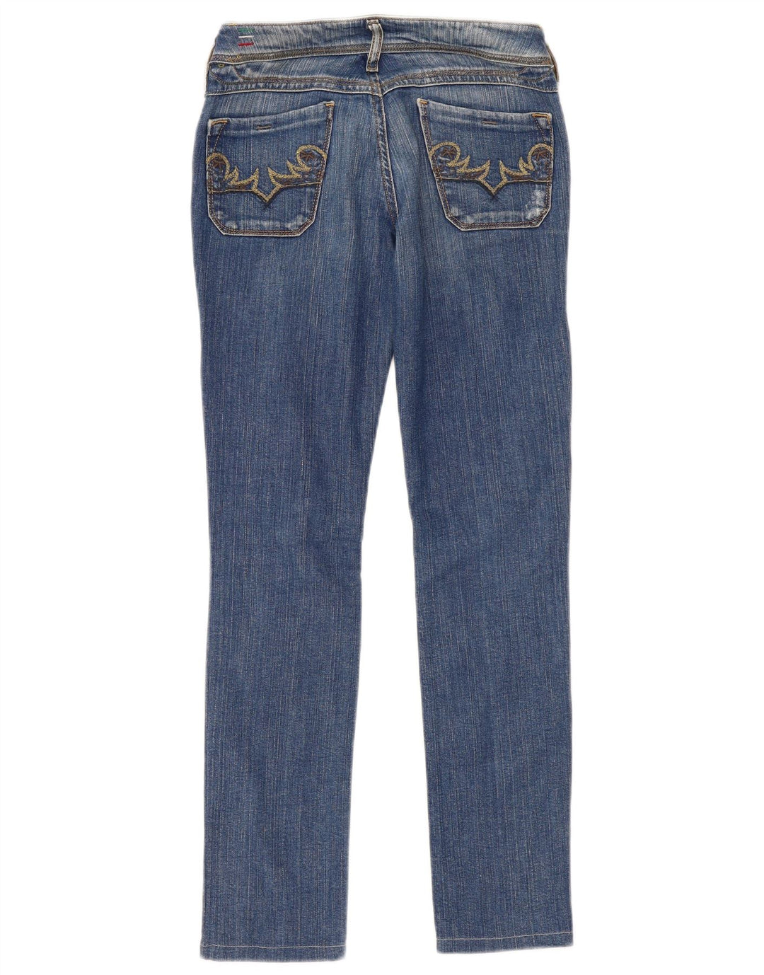 Diesel Damen Lowky Slim Jeans W27 L29 Blaue Baumwolle