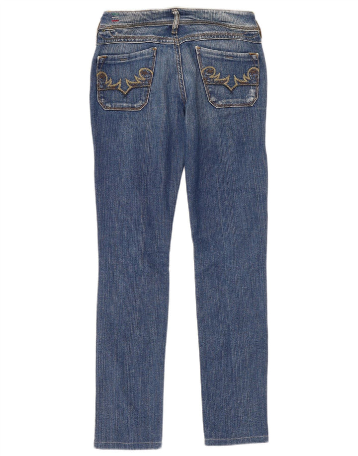 Diesel Damen Lowky Slim Jeans W27 L29 Blaue Baumwolle
