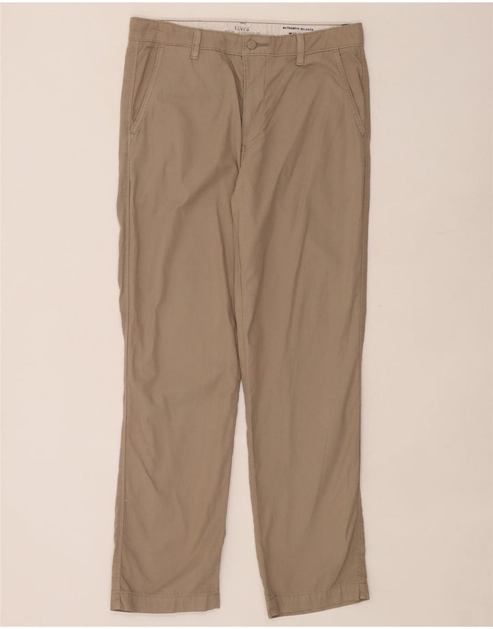LEVI'S Herren-Chinohose mit entspannter Passform, W32, L32, beige Baumwolle