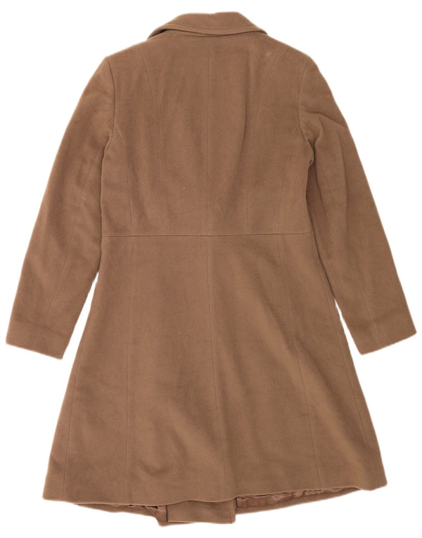 Marks & Spencer Damenmantel UK 10 Small Beige Wolle