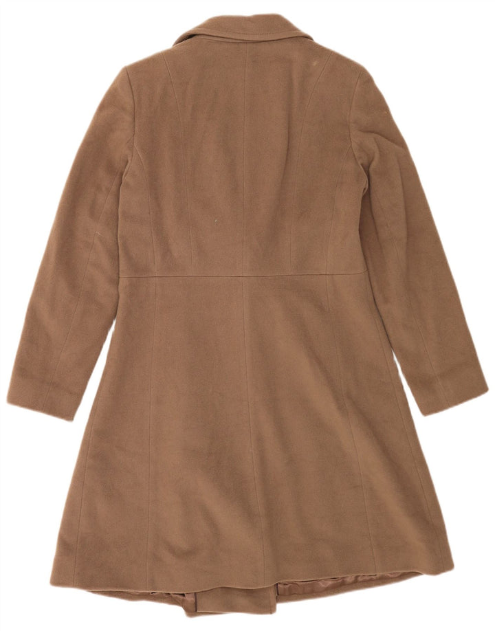 Marks & Spencer Damenmantel UK 10 Small Beige Wolle