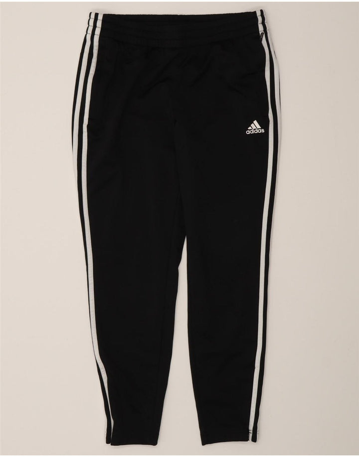 Adidas Damen-Trainingshose UK 12/14 Mittelschwarzes Polyester
