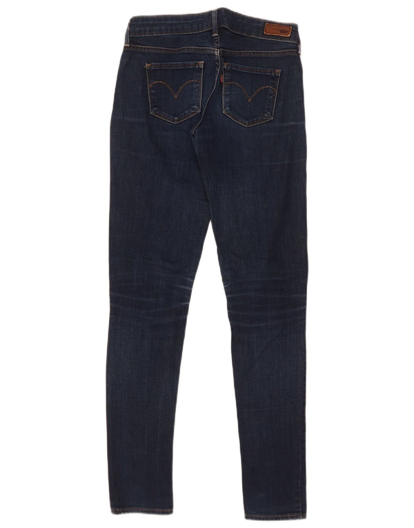 Levi's Damen Slight Curve Modern Rise Skinny Jeans W25 L31 Marineblau