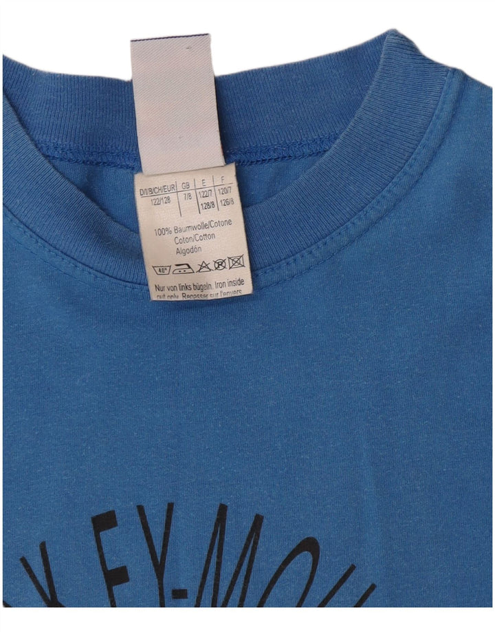 Nike T-Shirt mit Mickey-Mouse-Grafik für Jungen, 7–8 Jahre, blaue Baumwolle
