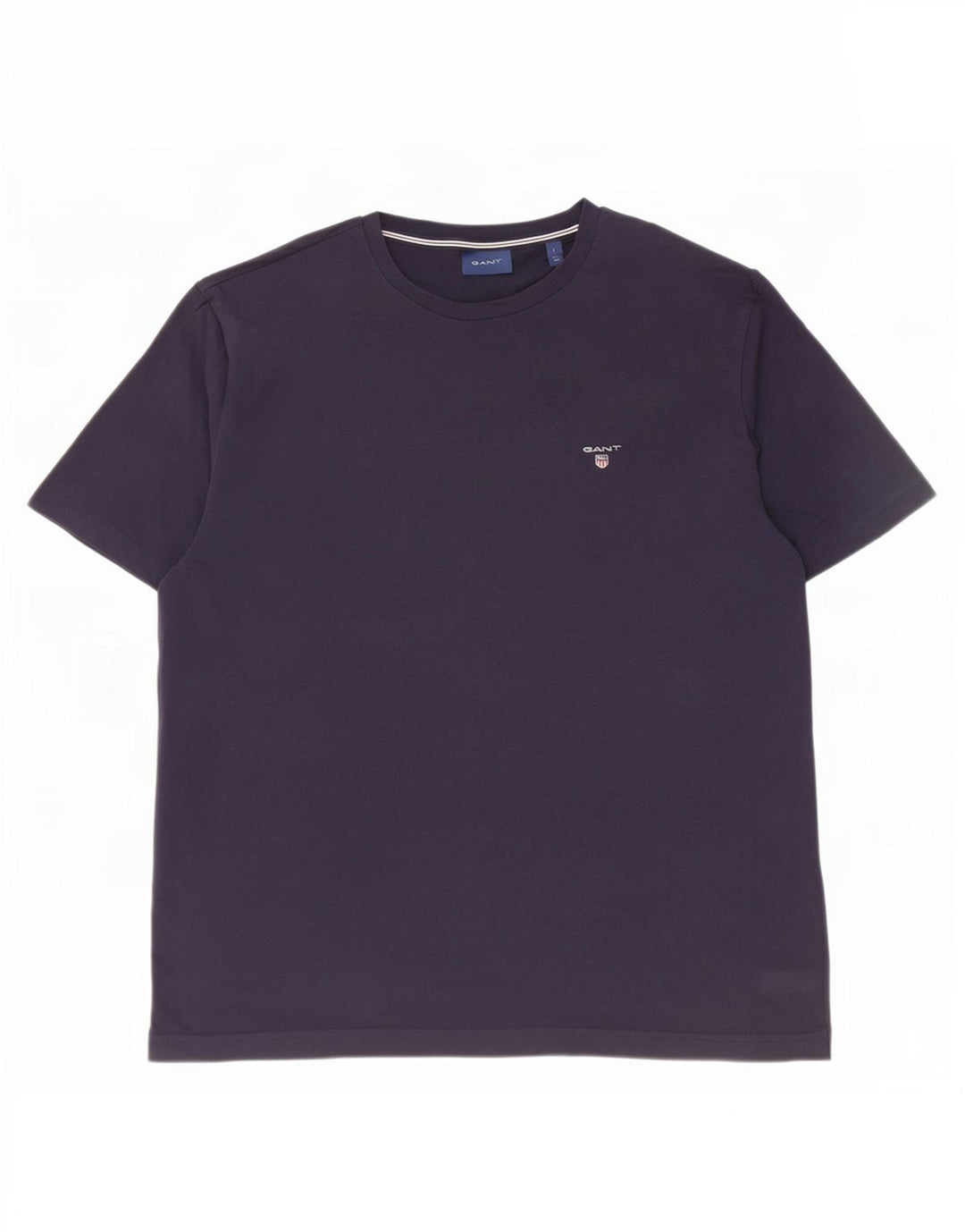 Gant Herren T-Shirt Top Large Marineblau Baumwolle