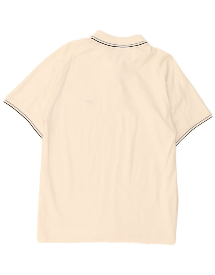 Nike Herren Poloshirt UK 39/41 Medium Weiß