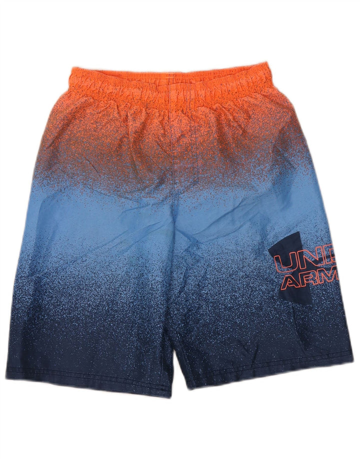 Under Armour Jungen-Sportshorts, 11–12 Jahre, groß, mehrfarbig, Farbblock