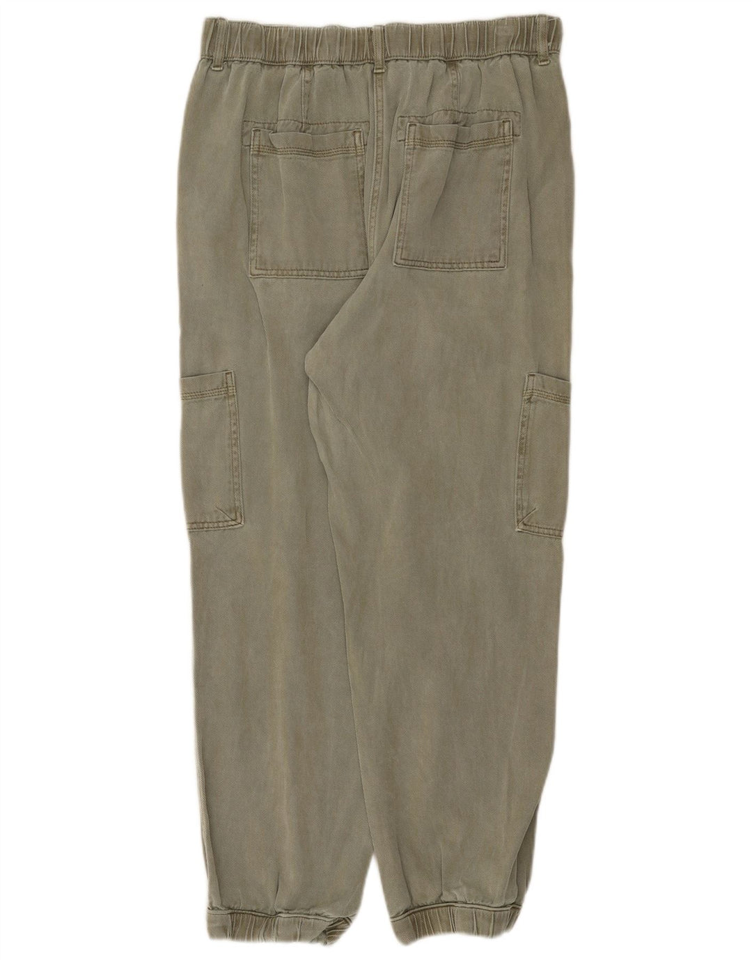Marks & Spencer Damen Crop Cargohose UK 12 Medium W30 L26 Khaki