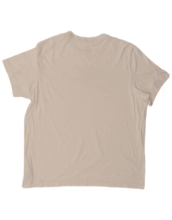 Nike Herren-T-Shirt mit Grafik, XL, weiße Baumwolle