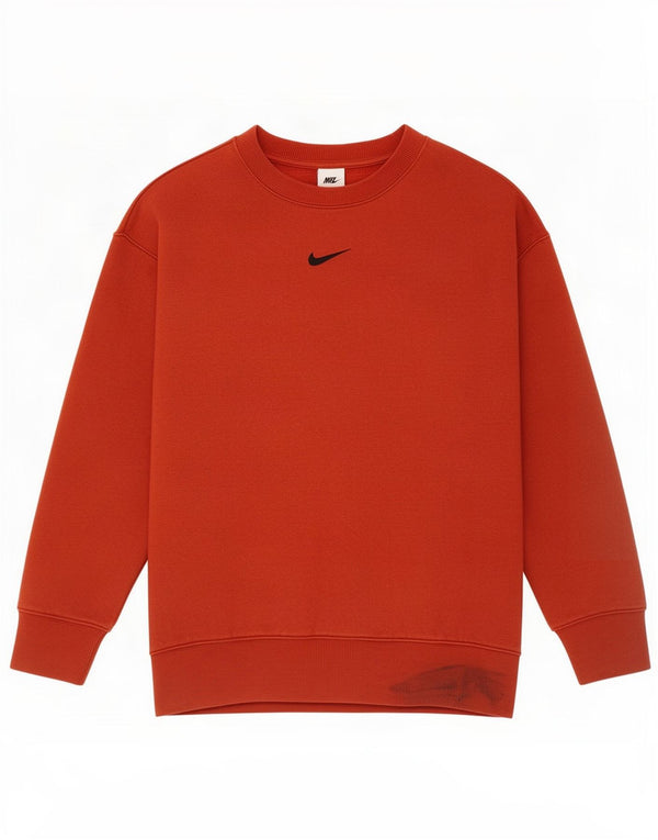 Nike Herren Sweatshirt Pullover Small Brown Cotton