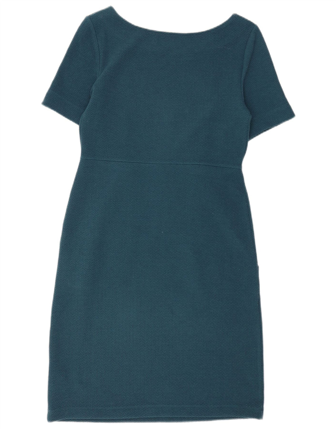 WHITE STUFF Damen-Etuikleid, Größe S, Marineblau, Chevron-Muster, Polyester