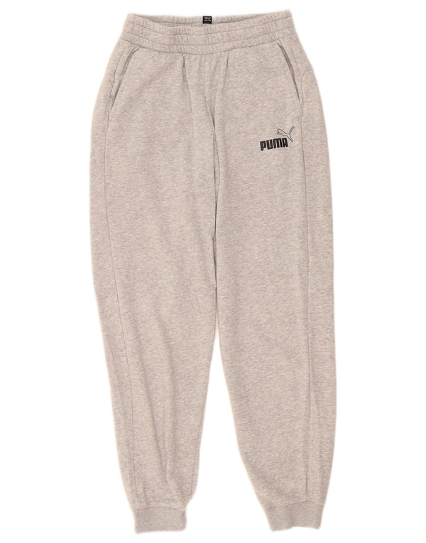 Puma Jungen Trainingshose Jogger 13–14 Jahre grau meliert