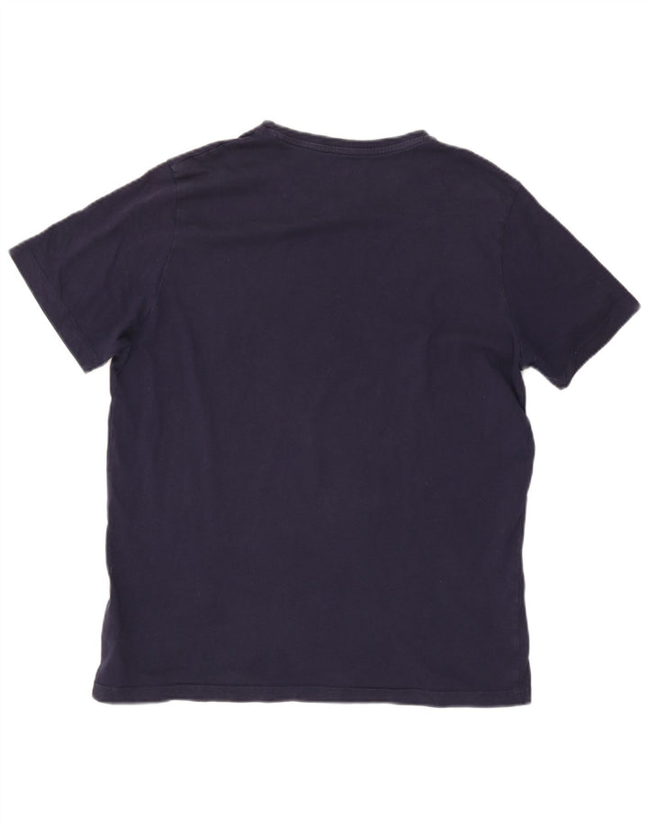 Puma Herren-T-Shirt mit Grafik, groß, marineblau, Baumwolle