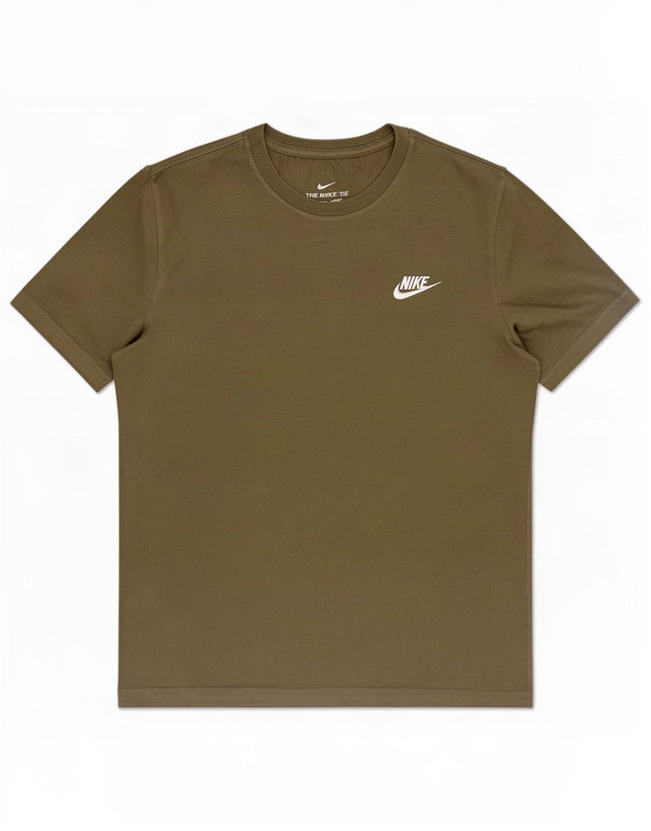 Nike Herren T-Shirt Top Medium Khaki Baumwolle