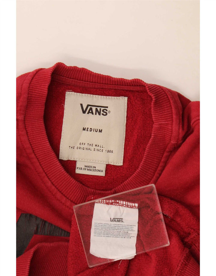 Vans Herren-Sweatshirt mit Grafik, mittlere kastanienbraune Baumwolle