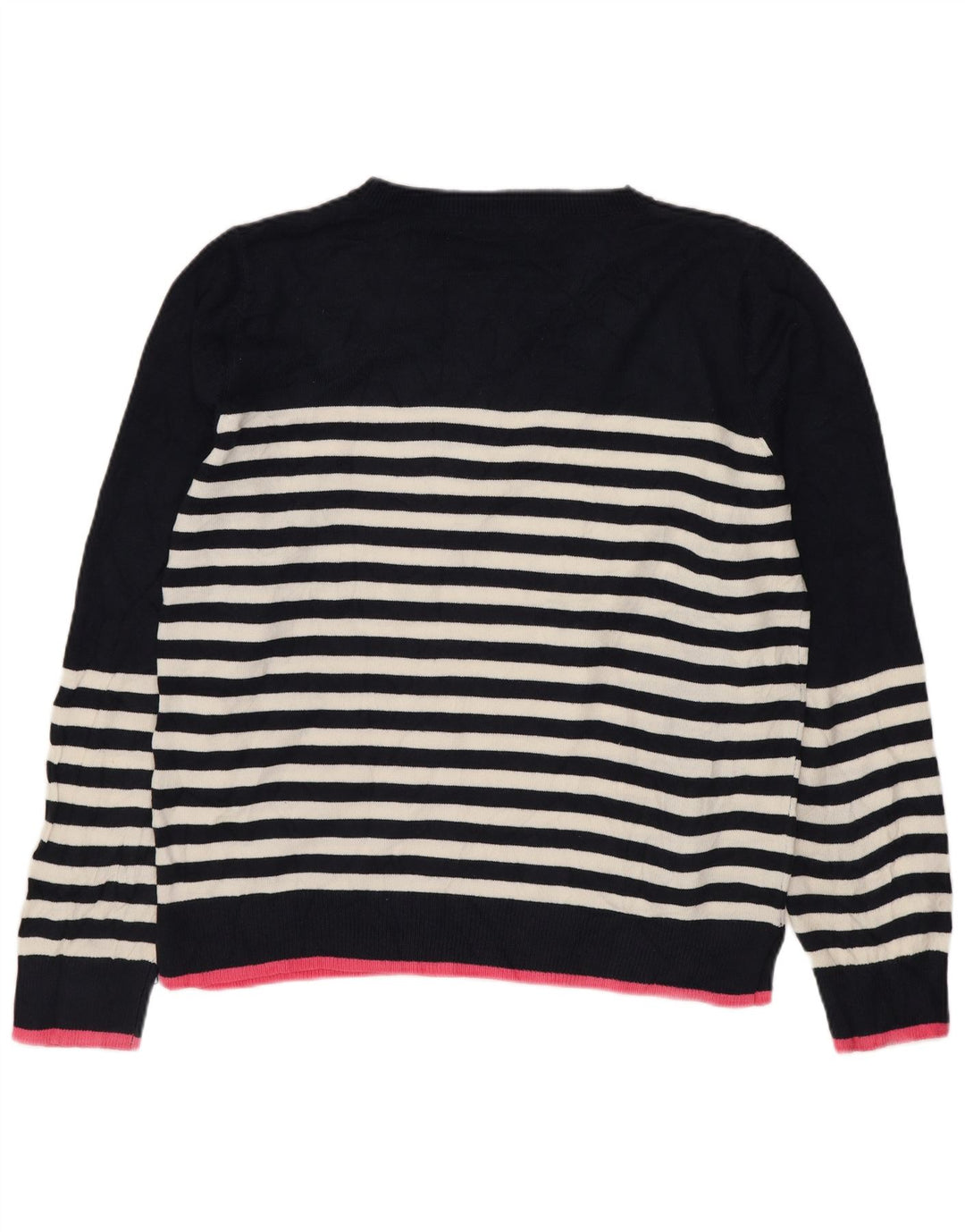 Marks & Spencer Damen-Pullover mit Rundhalsausschnitt, Gr. 14, mittleres Marineblau