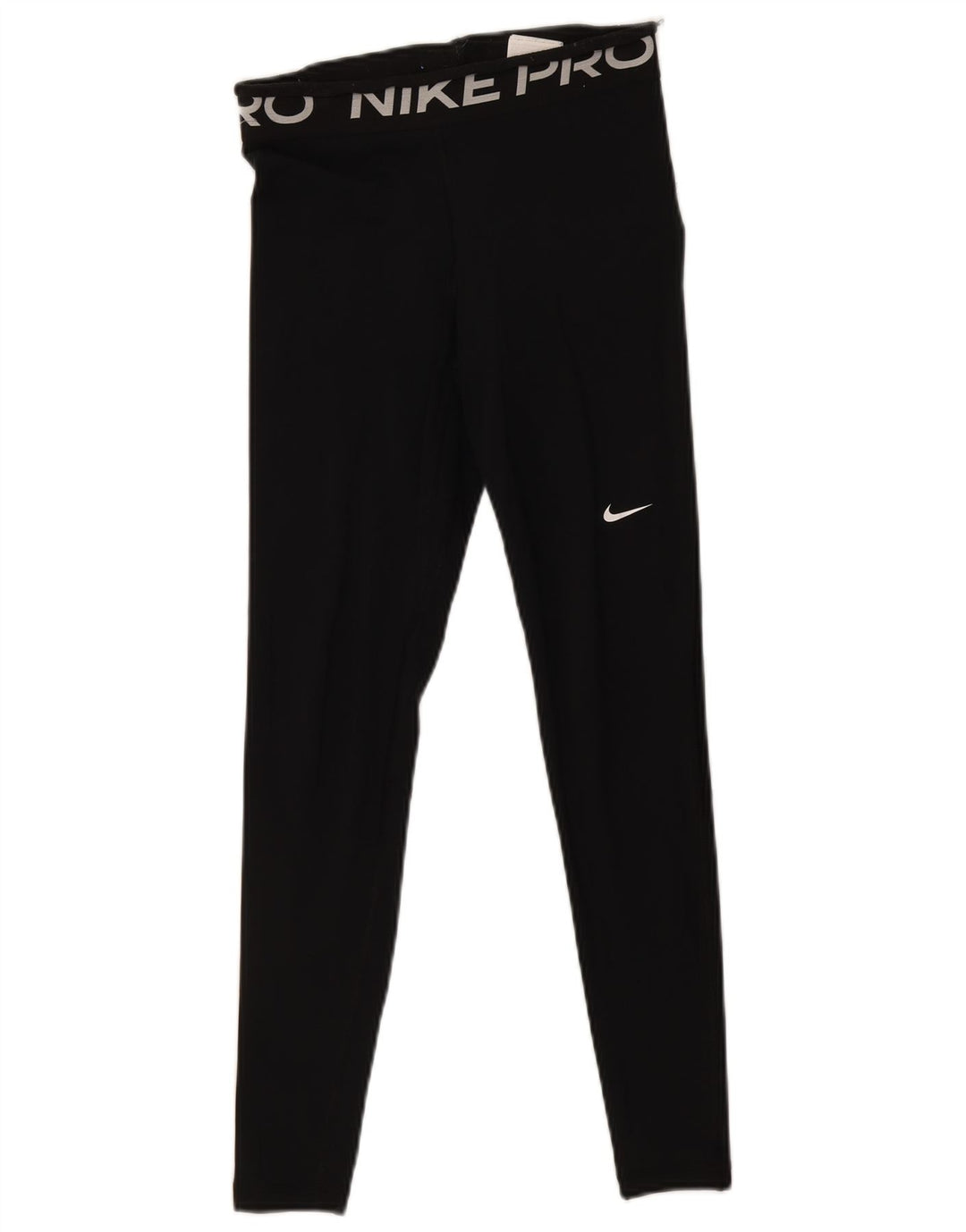 Nike Damen Dri Fit Graphic Leggings UK 10 Small Schwarz Polyester