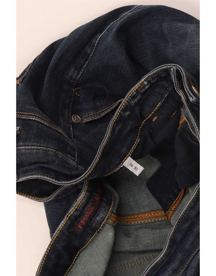 Trussardi Herren-Cropped-Jeans W36 L24 Blau