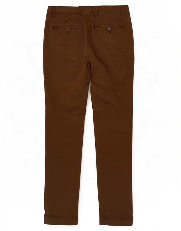 Ted Baker Herren Slim Chinohose W30 L30 Beige Baumwolle