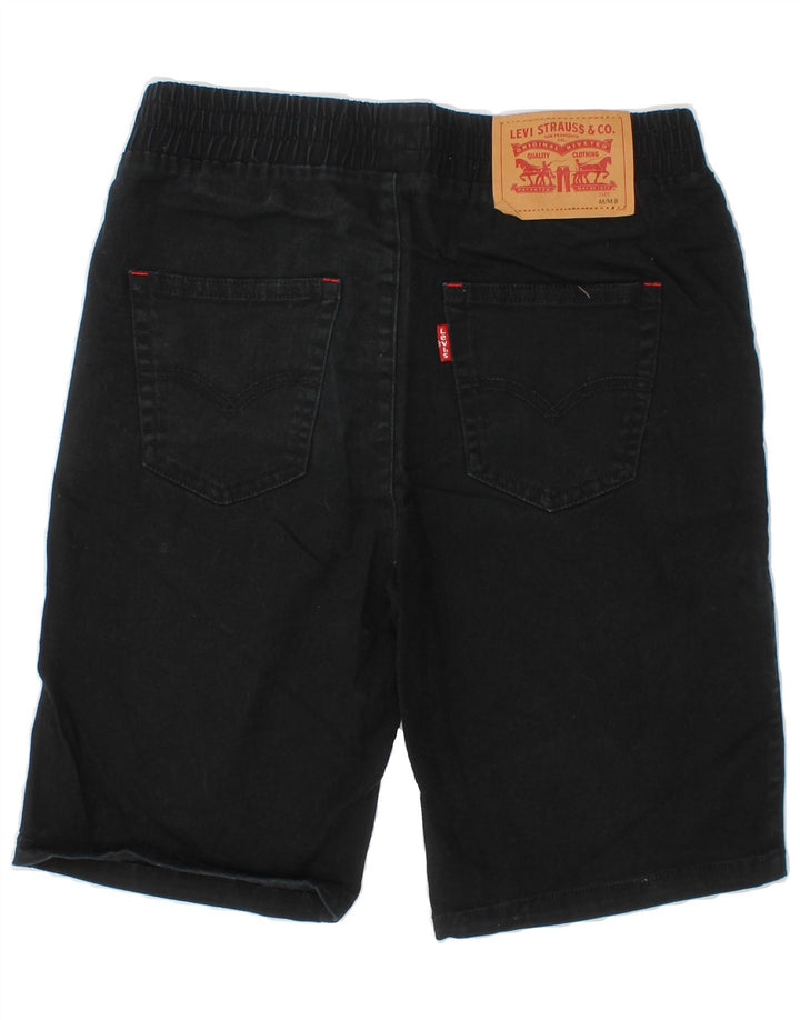 LEVI'S Boys Slim Chino Shorts 7-8 Years W24 Black Cotton Vintage Levi's and Second-Hand Levi's from Messina Hembry 