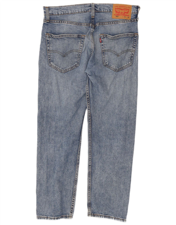 LEVI'S Herren 502 Tapered Jeans W31 L30 Blaue Baumwolle