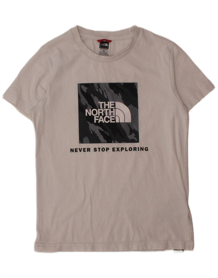 THE NORTH FACE Grafik-T-Shirt für Jungen, 9–10 Jahre, mittelweiß