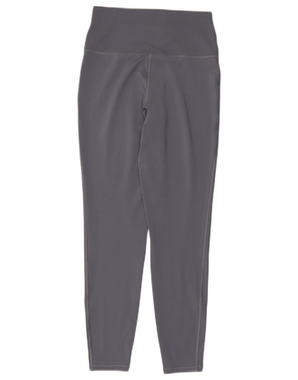 New Balance Damen Leggings UK 14 Mittelgraues Polyester