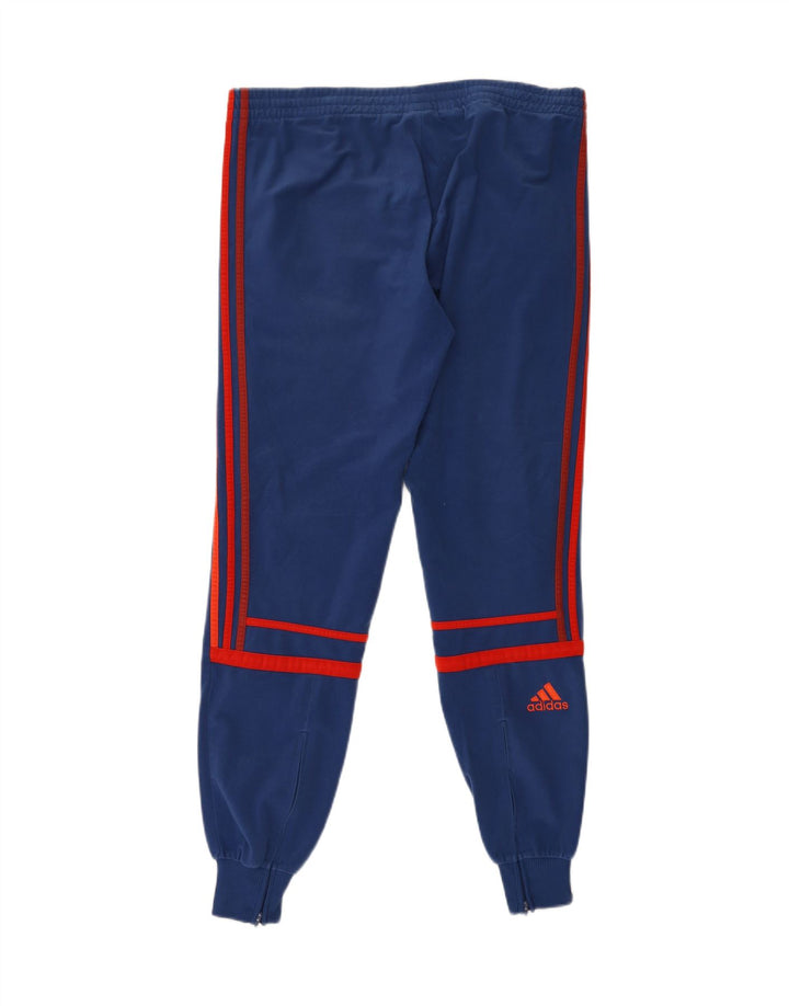 ADIDAS Mens Tracksuit Trousers Joggers Large  Blue Polyester Vintage Adidas and Second-Hand Adidas from Messina Hembry 