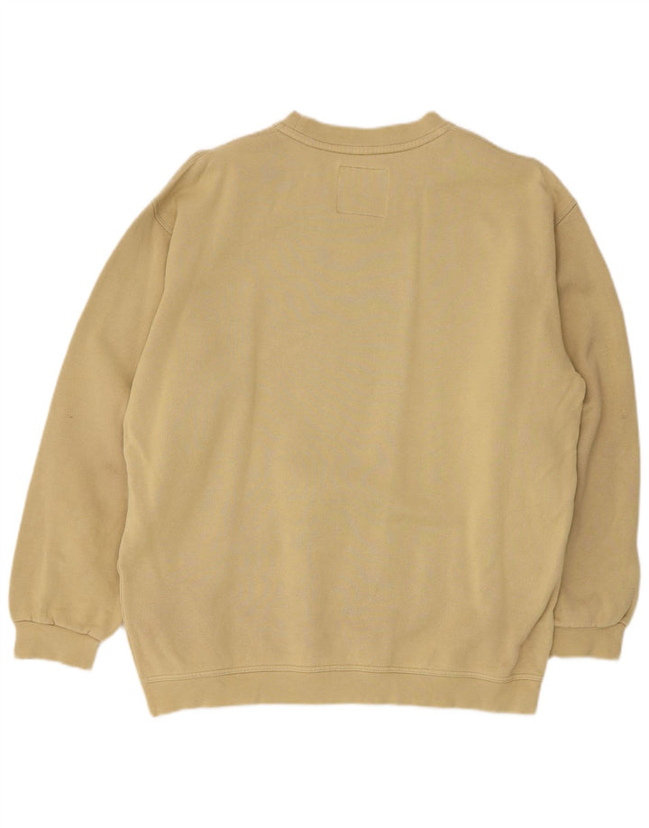 Murphy & Nye Herren-Sweatshirt mit Grafik, mittlere Khaki-Baumwolle