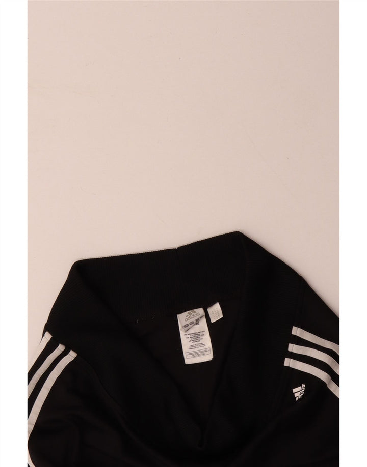 ADIDAS Damen Trainingshose UK 16 Large Schwarz Polyester