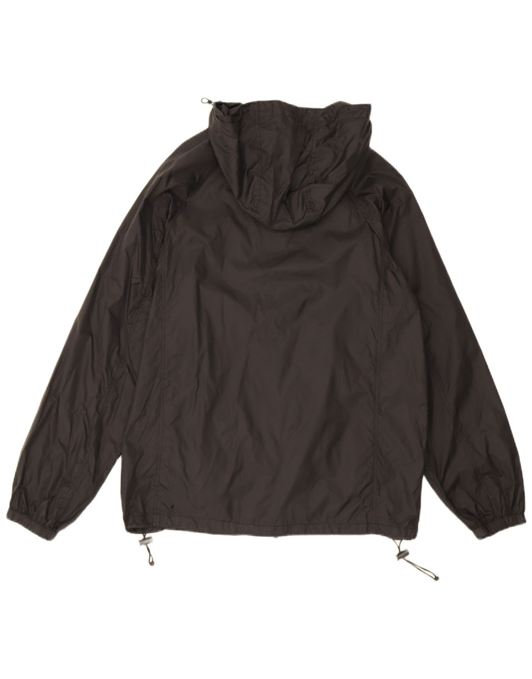 French Connection Herren-Regenjacke mit Kapuze, Größe 36, Schwarz